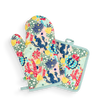 Set Vesel de Bucătărie Flori de Cactus