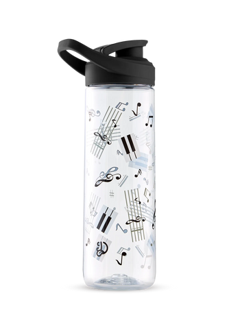 Sticlă Veselă pentru Apă Muzică de Pian 700 ml