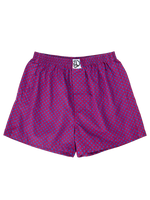 Boxeri Clasici Bărbați Model Albastru & Roz Magenta
