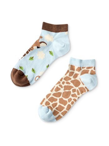 Șosete Vesele sub Gleznă Girafă Adorabilă