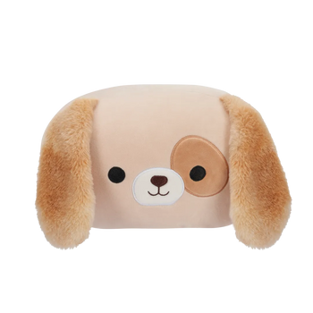 Squishmallows Stackables Harris, Câinele Maro cu Pată pe Ochi, 30 cm