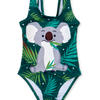 Costum de baie Vesel Fete Koala & Frunze