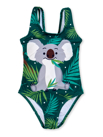 Costum de baie Vesel Fete Koala & Frunze