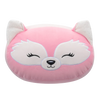 Squishmallows Stackables Rhiannon, Vulpea Roz cu Ochii Închiși, 30 cm