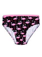Chiloți Veseli Fete Flamingo și inimioare