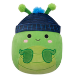 Squishmallows Trenton, Călugărița Verde cu Căciuliță Beanie, 20 cm