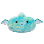 Squishmallows Stackables Reid, Pterodactilul Azuriu cu Aripi Strălucitoare, 30 cm