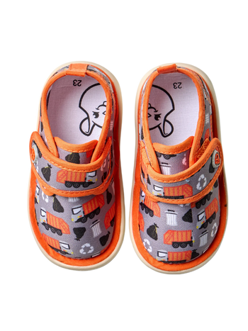 Papuci de Casă Veseli pentru Bebeluși Mașinuța de Gunoi