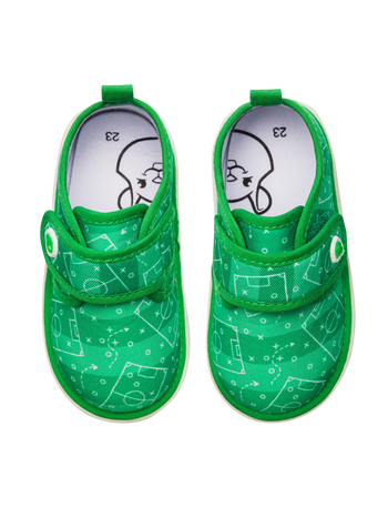 Papuci de Casă Veseli pentru Bebeluși Teren de Fotbal