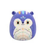 Squishmallows Luzma, Veverița Mov, Machiată pentru Día de los Muertos, 20 cm