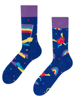 Șosete Vesele Inimă Multicoloră