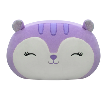 Squishmallows Stackables Sydnee, Veverița Mov-Lavandă, 30 cm