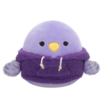 Squishmallows Anoushka Papagalul cu Hanorac din Lână, 20 cm
