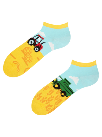Șosete Vesele sub Gleznă Tractor