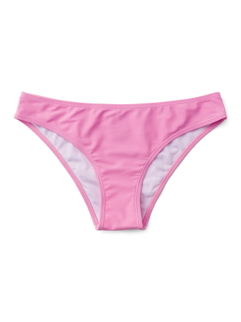 Bikini Partea Inferioară Roz Fuchsia