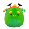 Squishmallows Callum Monstrulețul Verde cu Bentiță cu Liliac, 20 cm