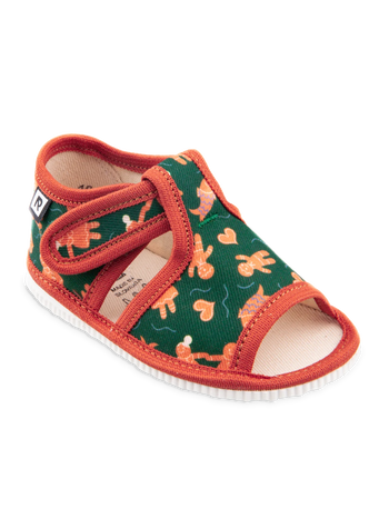 Papuci pentru Copii Deschiși la Vârf Turtă Dulce