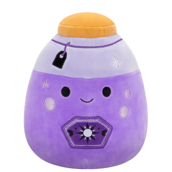 Squishmallows Kensington - Poțiunea Violet Neon cu Etichetă, 20 cm