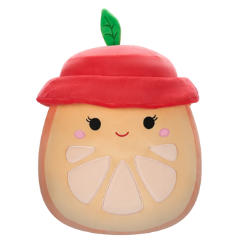 Squishmallows Celia, Felia de Portocală cu Pălărie, 30 cm