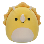 Squishmallows Lancaster, Triceratopsul Galben, 20 cm