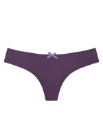 Chiloți Brazilian Damă Violet Închis