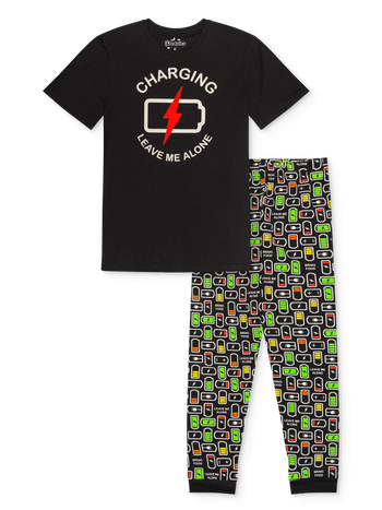 Pijamale Vesele pentru Bărbați Reîncărcare Socială