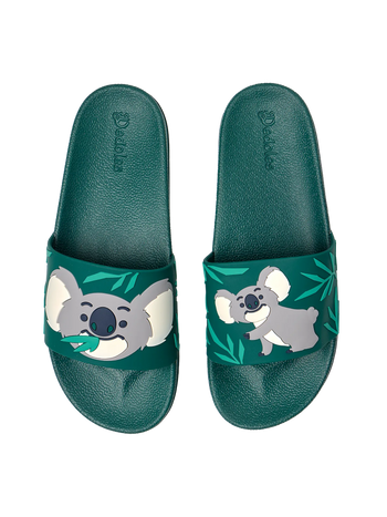 Papuci Veseli pentru Copii Koala & Frunze