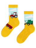 Șosete Vesele pentru Copii Tractor