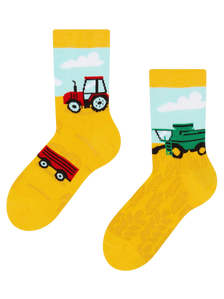 Șosete Vesele pentru Copii Tractor
