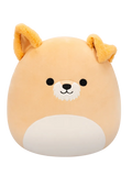Squishmallows Cooper, Câinele cu Burtică Albă, 30 cm