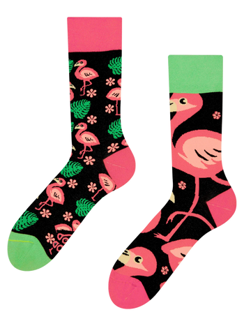 Șosete Vesele Flamingo