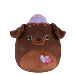 Squishmallows Rico, Labradorul Prăjitură cu Înghețată Mov, 20 cm