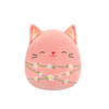 Squishmallows Wilka, Pisicuța Piersică cu Tije Florale, 20 cm