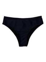Bikini cu talie medie Negru Intens