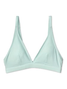 Sutien Triunghi Damă fără Cusături Verde Deschis