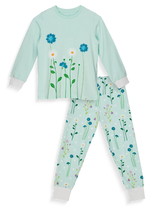 Pijamale Vesele pentru Copii Flori din Poiană