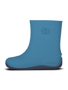 Cizme de ploaie barefoot pentru copii Be Lenka Pudds - Albastru acvatic