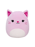 Jucărie de pluș Squishmallows Celenia Pisica Roz Sclipicioasă, 20 cm