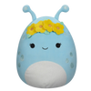 Squishmallows Natnat, Extraterestrul Albastru Pastelat cu Coroniță cu Flori, 40 cm
