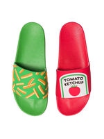 Papuci Veseli Cartofi Prăjiți cu Ketchup