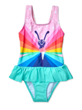 Costum de baie Vesel Fete Curcubeu și Fluture
