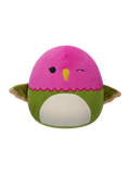 Squishmallows Na'Ima, Pasărea Colibri cu Roz și Verde, 20 cm