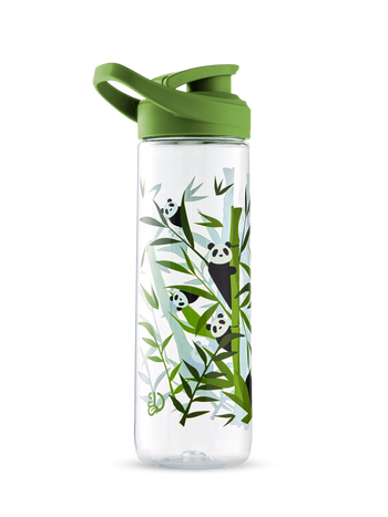 Sticlă Veselă pentru Apă Panda & Bambus 700 ml
