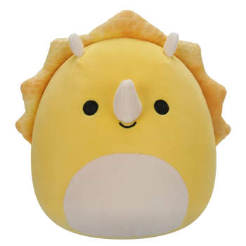 Squishmallows Lancaster, Triceratopsul Galben, 20 cm