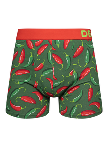 Boxeri Veseli Bărbați Ardei Chili