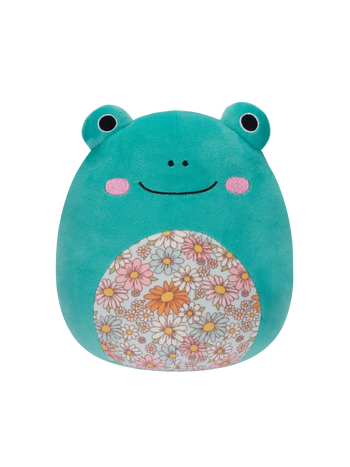 Squishmallows Broscuța Robert cu Burtică Înflorată, 20 cm