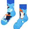 Șosete călduroase pentru copii - Pinguini patinând