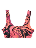 Sutien de Baie Sport Vesel Culori Lichide
