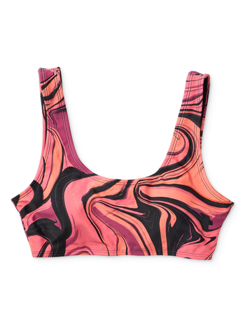 Sutien de Baie Sport Vesel Culori Lichide