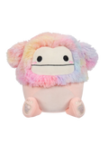 Squishmallows Bigfoot Piersicuță Diane cu Păr Curcubeu, 20 cm